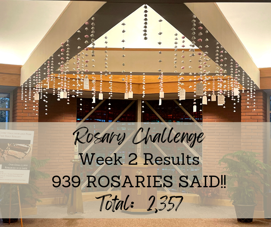 Rosary Challenge Update